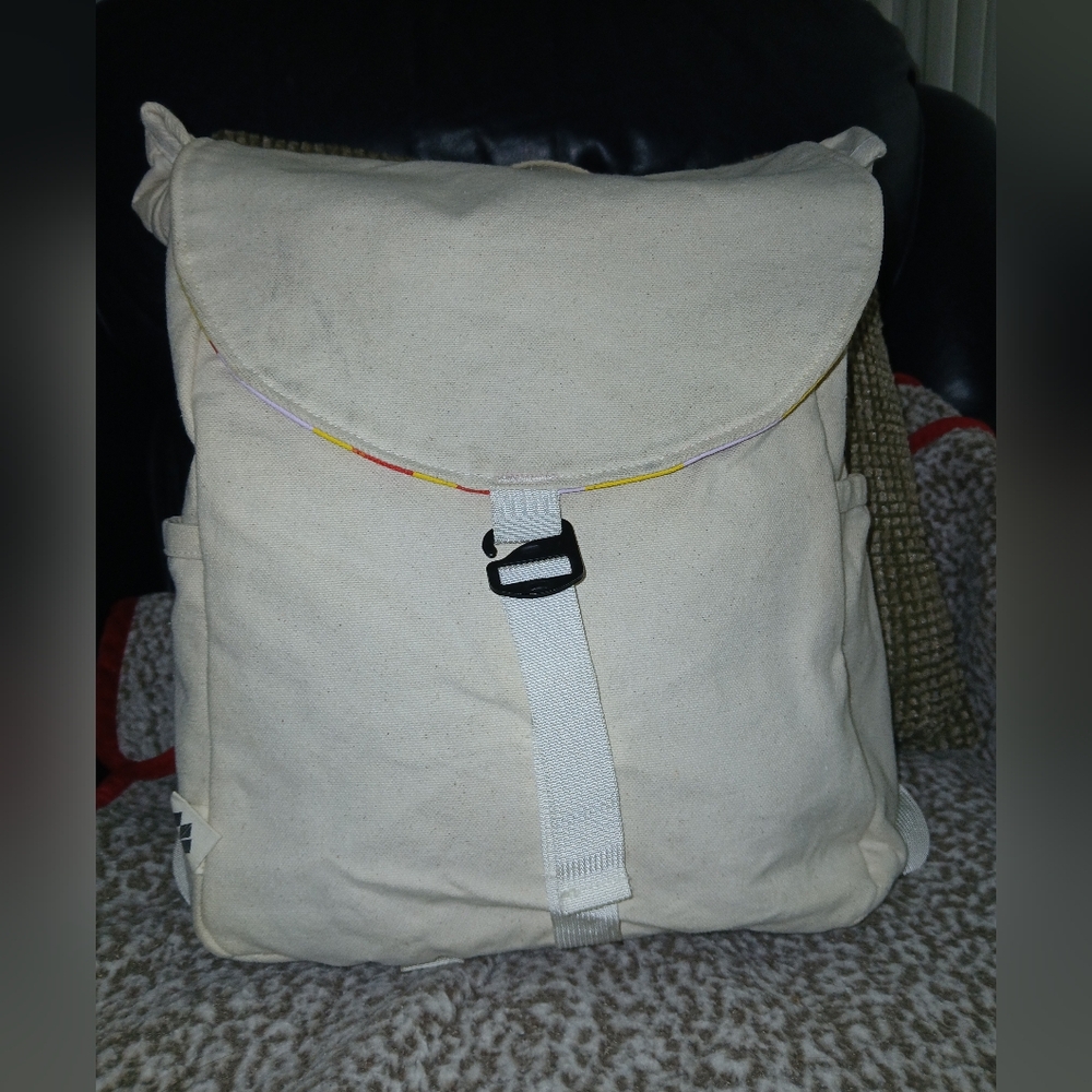 JOSHU + VELA Canvas Backpack NWOT